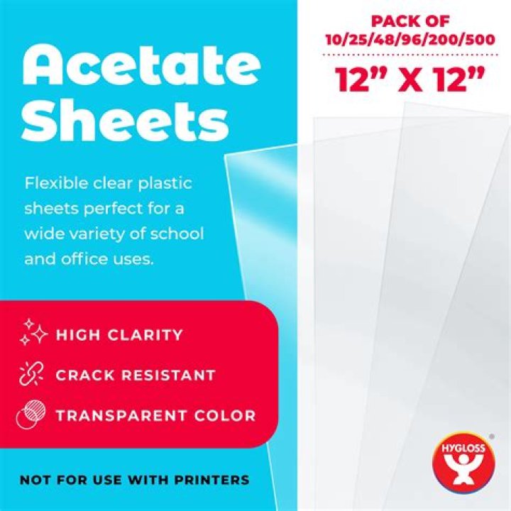 Are acetate sheets reusable?