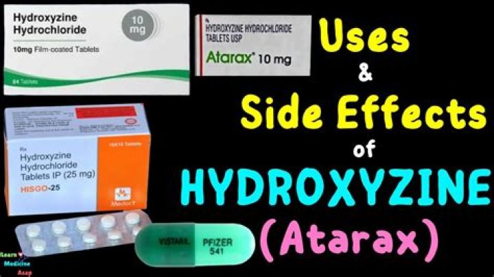 Are atarax and hydroxyzine the same?