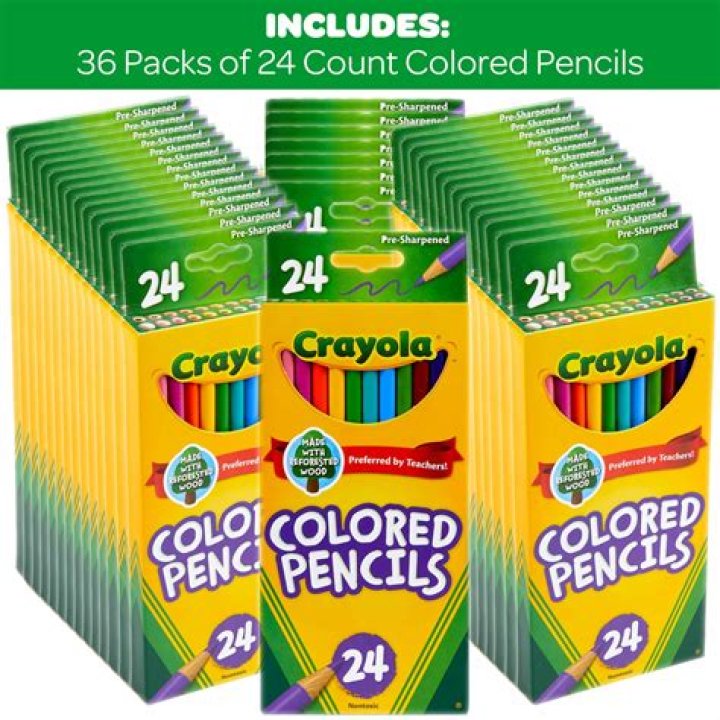 Are crayola colored pencils wax based?