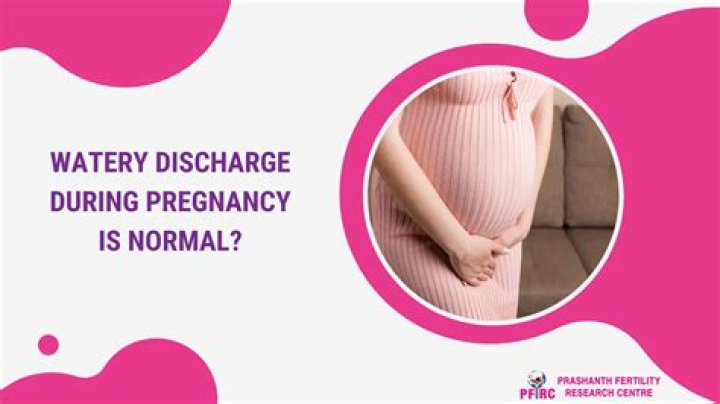 Are discharge normal during pregnancy?