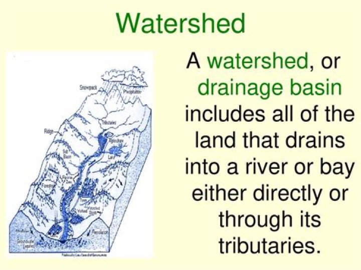 Are drainage basins and watersheds the same?