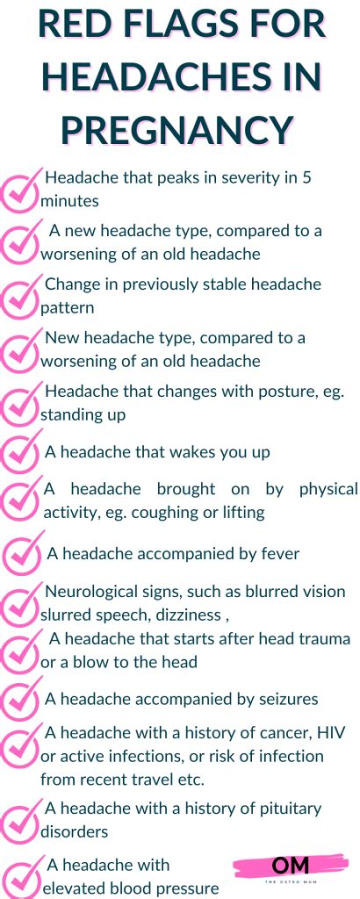 Are headaches a sign of pregnancy?