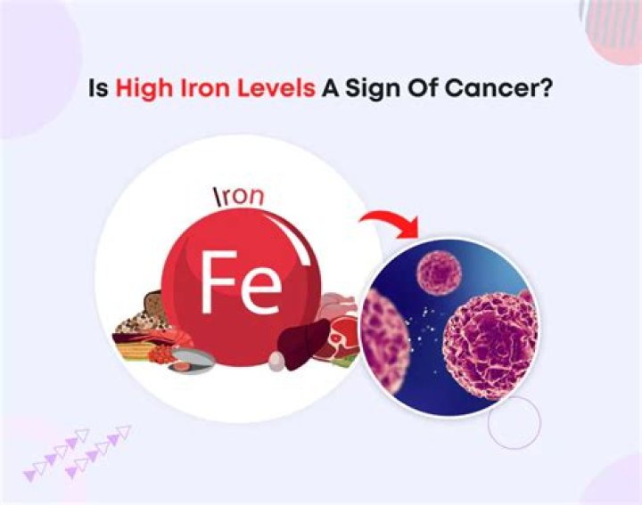 Are high iron levels?