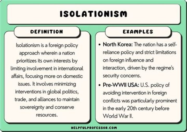 Are isolationism and primacy similar?