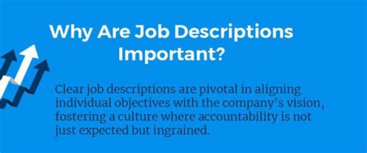 Are job descriptions important?