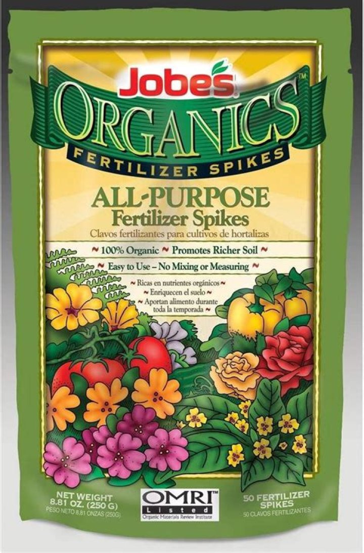 Are jobes fertilizer spikes organic?