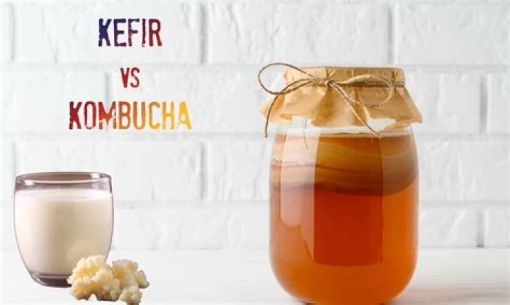 Are kefir and kombucha the same?