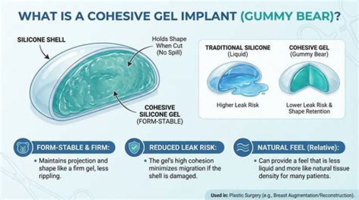 Are natrelle implants gummy bear?