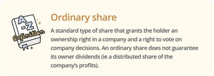 Are ordinary shares redeemable?