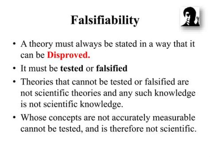 Are scientific theories falsifiable?