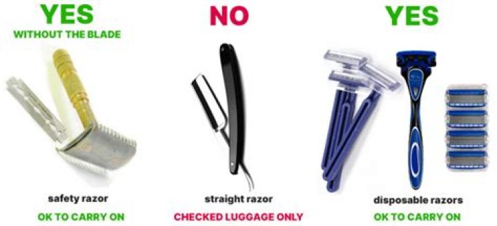 Are shavers allowed on planes?