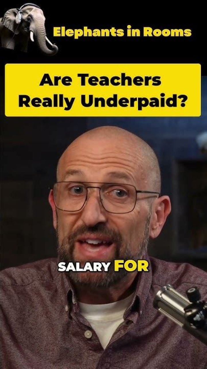 Are teachers really underpaid?