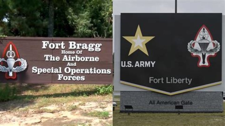 Are they renaming fort bragg?