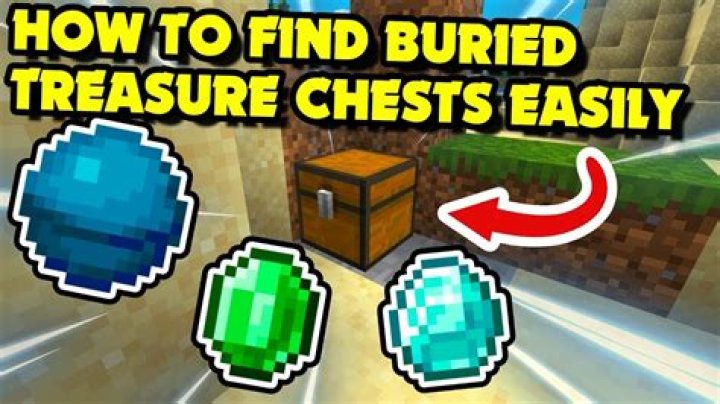 Are treasure chests always in sand minecraft?