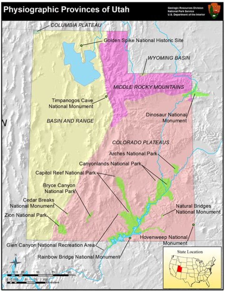 Are wasatch mountains part of rockies?