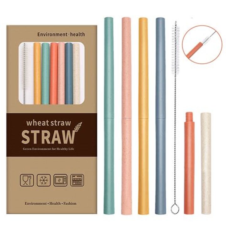 Are wheat straws reusable?