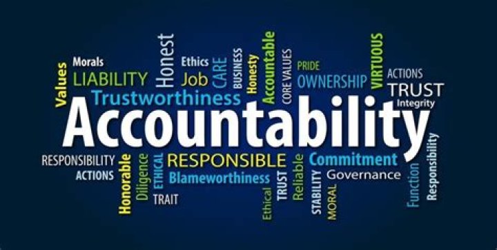 At does accountability mean?