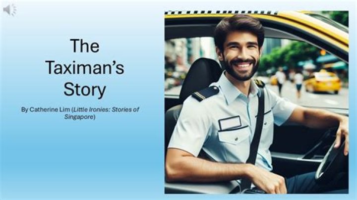 At what point of view is the taximan's story is written brainly?