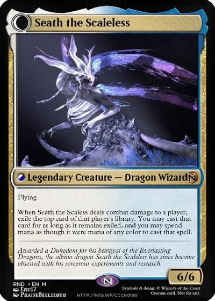 Can't damage seath the scaleless?