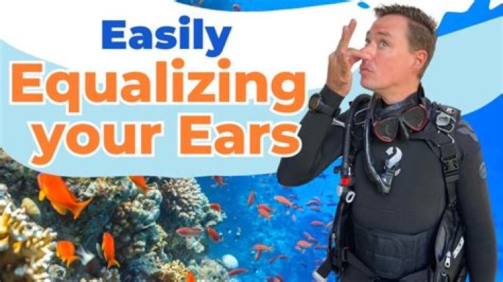 Can't equalize ears diving?