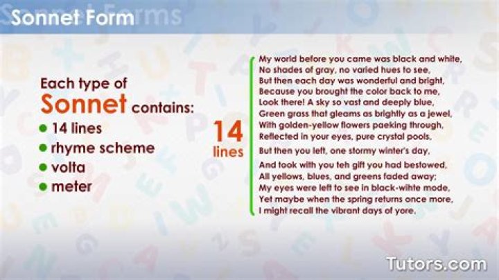 Can a sonnet have 12 lines?