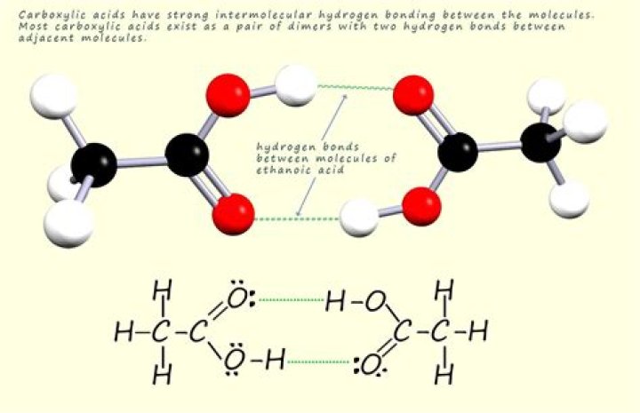 Can acid anhydrides form hydrogen bonds?