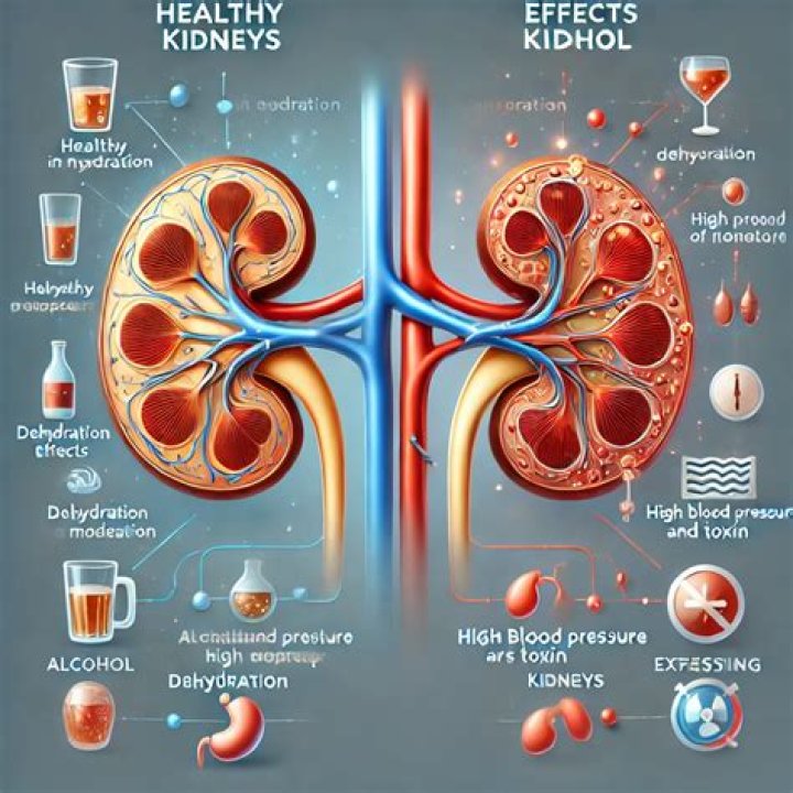 Can alcohol damage kidneys?