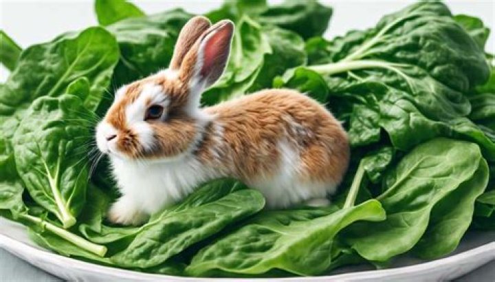 Can holland lops eat spinach?