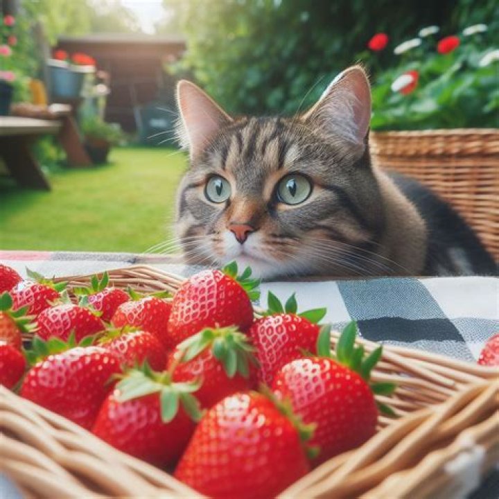 Can kitties have strawberries?