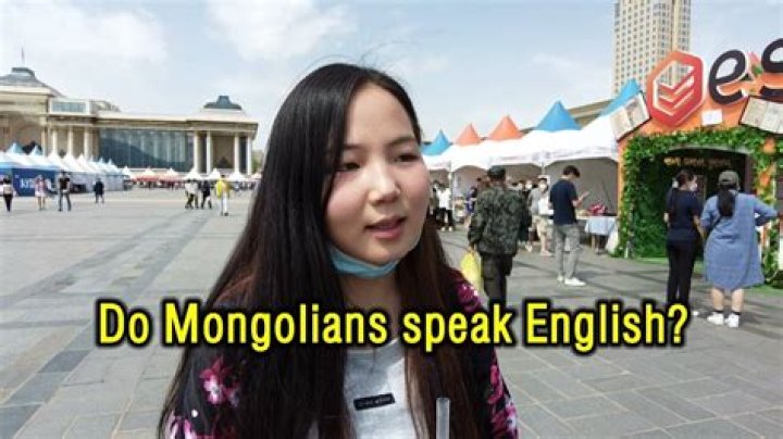 Can mongolians speak english?