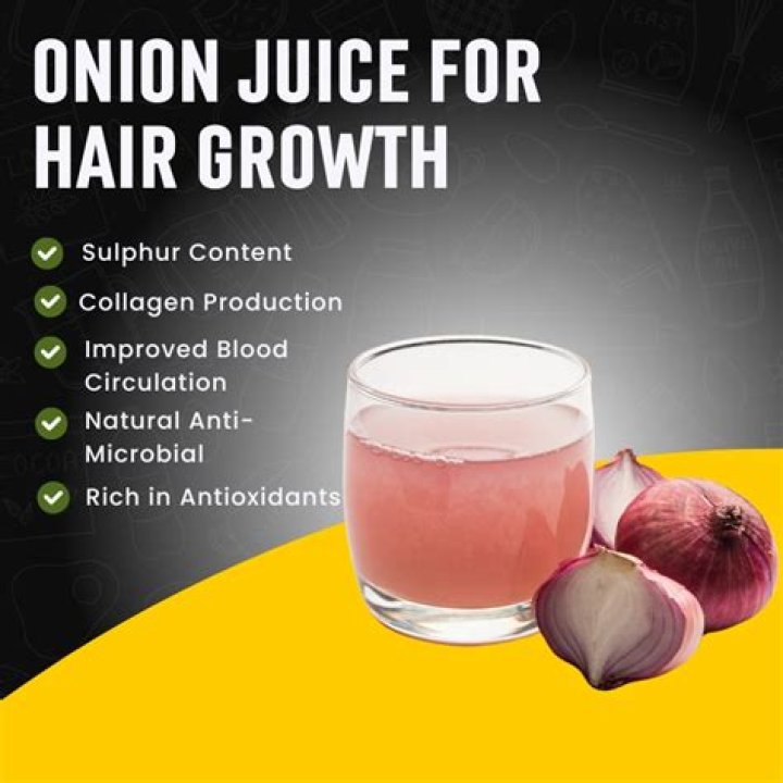 Can onion juice help in hair regrowth?