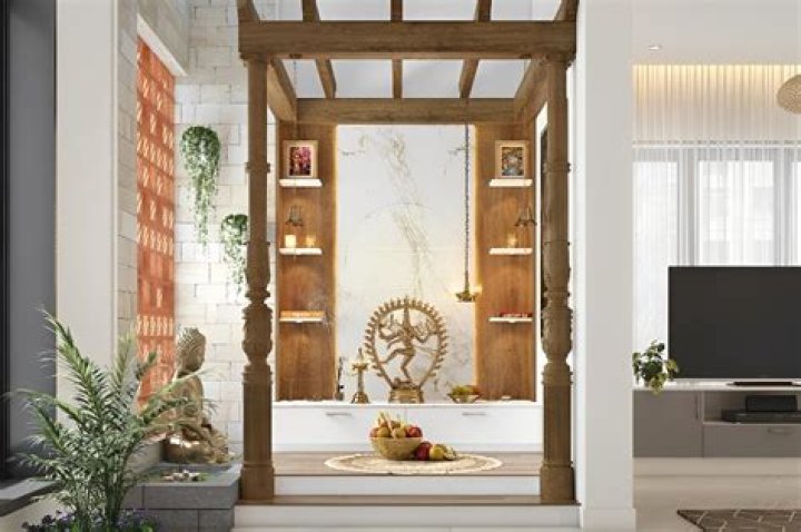 Can pooja room be south facing?