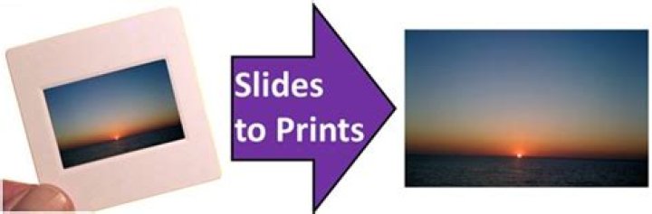 Can prints be made from slides?