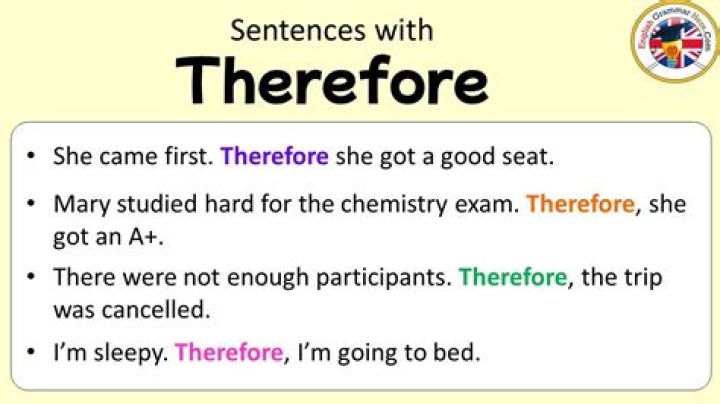 Can therefore start a sentence?