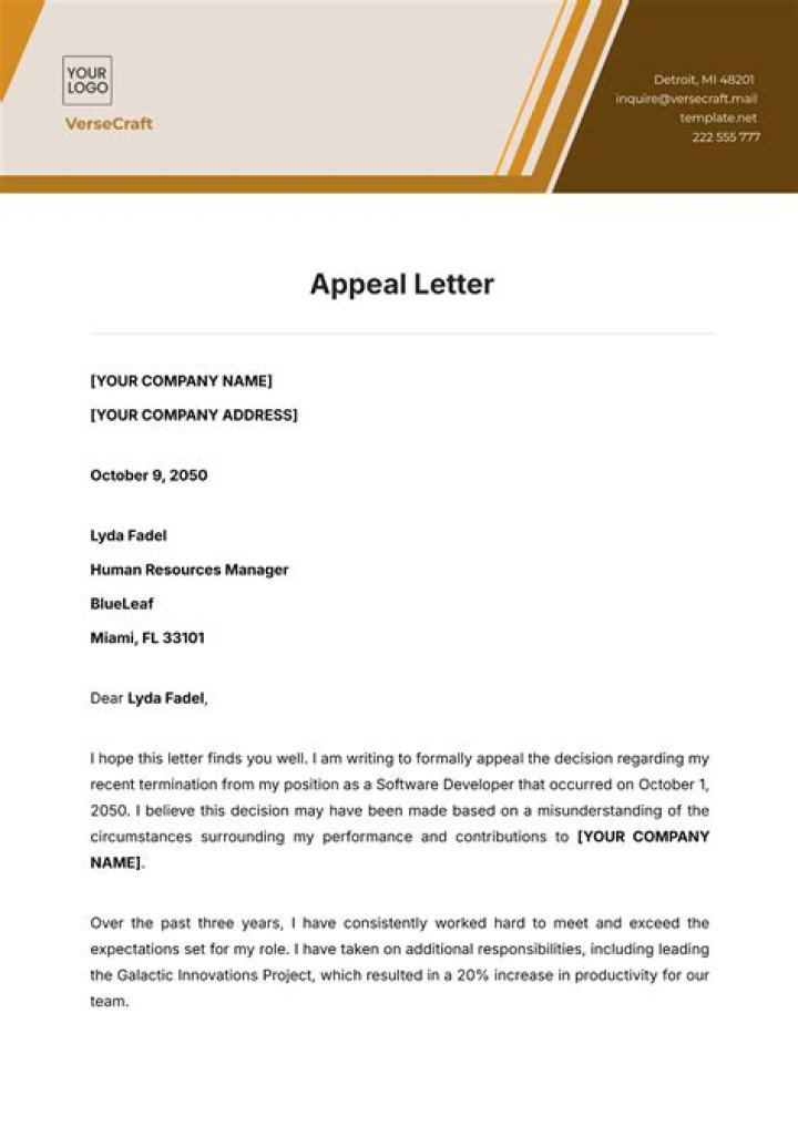 Can you appeal a cpw?