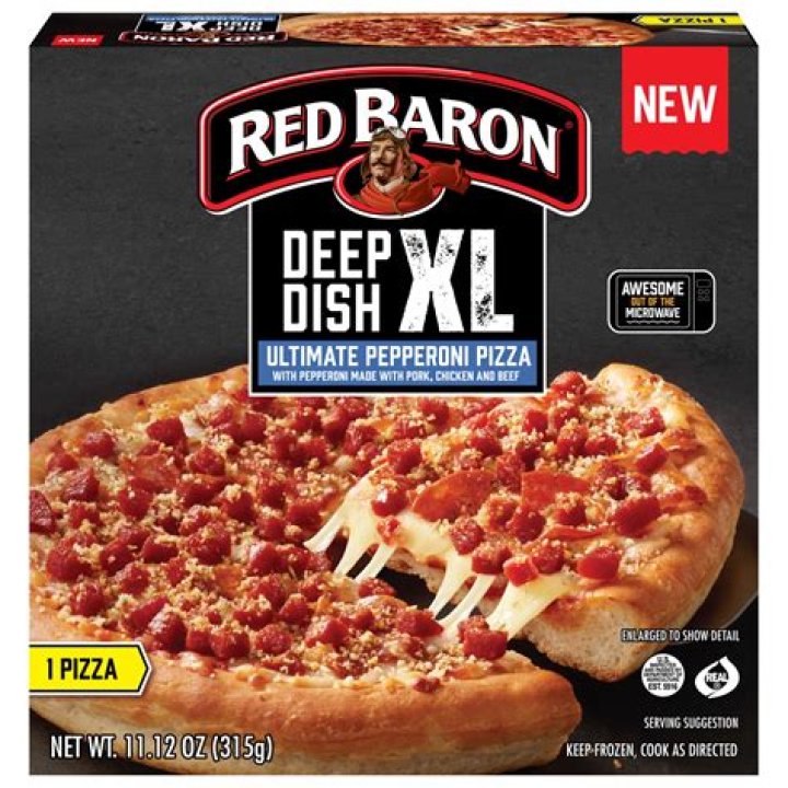Can you microwave red baron pizza?