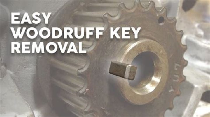 Can you remove woodruff key?