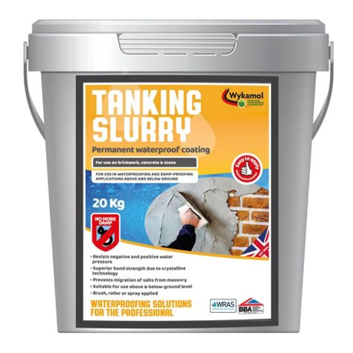 Can you use tanking slurry over paint?