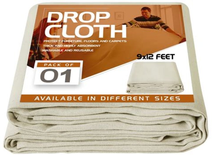 Can you wash a drop cloth?