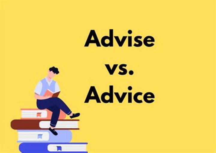 Could you advise or advice?