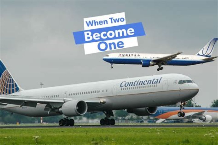 Did continental merge with united?