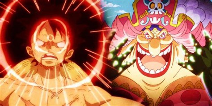 Did luffy use haki against the bull?