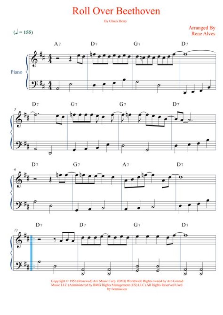 Did the beatles song roll over beethoven?