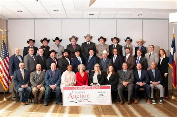 Do auctioneers go to school?