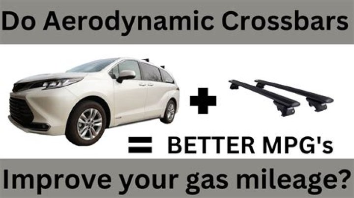 Do crossbars affect gas mileage?