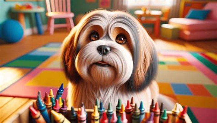 Do dogs eat crayons?