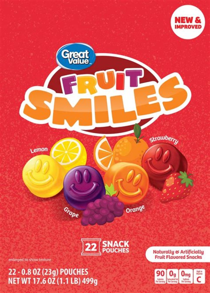 Do fruit smiles have gelatin?