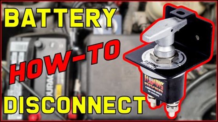 Do i need to disconnect battery to change ecm?