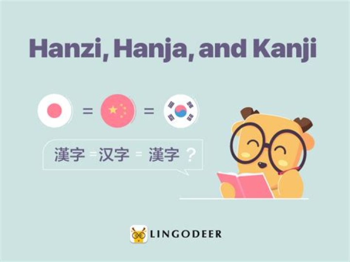 Do kanji and hanzi have the same meaning?