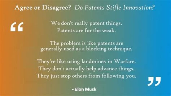 Do patents stifle innovation?